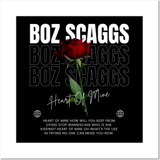 Boz Scaggs // Flower Posters and Art